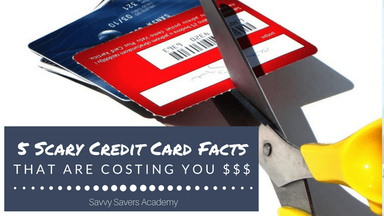 cutting up credit cards