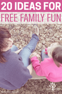 Great ideas for family activities
