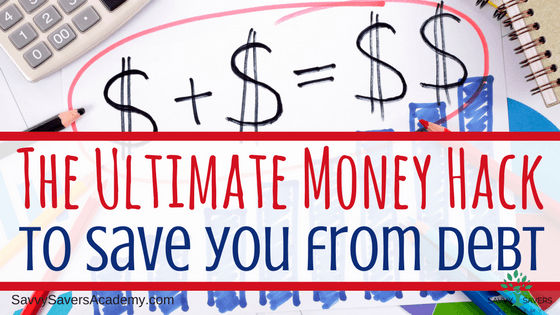 This money hack will help save you from debt. This is one of the best things we've done for our finances in our family.
