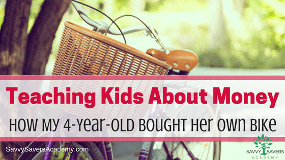 Teaching kids about money and how to work for what they want.