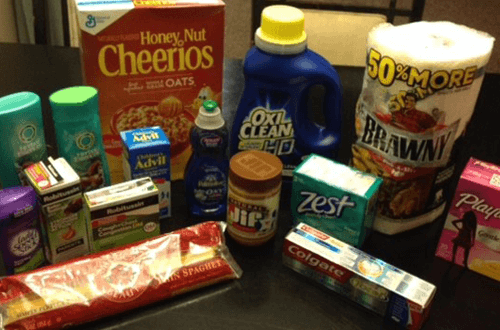 I got these grocery items for 90% off!