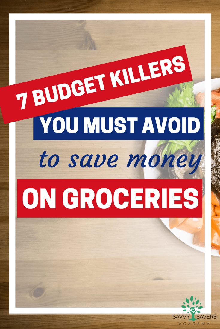 If you want to save money on groceries you must avoid these bad shopping habits. I'm definitely guilty of some of these. Good advice to help improve!