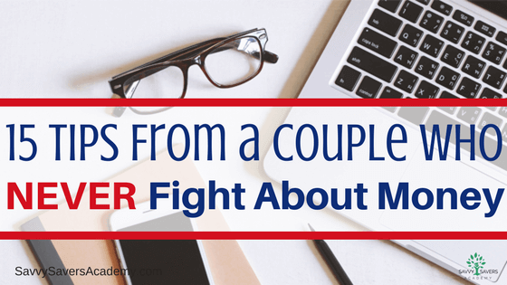 Fighting about money is a common problem. Learn what this couple does to stop fighting over money.