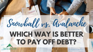 debt snowball vs debt avalanche